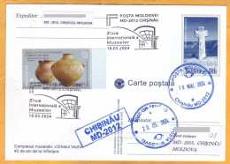 2024 Moldova  Special Postmark „International Museums Day” - Moldavië