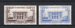 MARTINIQUE Yt. 175/176 MH 1939-1940 - Neufs