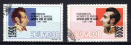 ECUADOR Yt. 1318/1319° Gestempeld 1995 - Ecuador