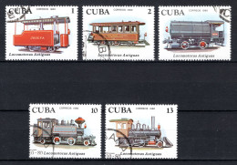 CUBA Yt. 2216/2220° Gestempeld 1980 - Gebruikt