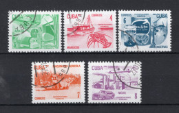 CUBA Yt. 2336/2340° Gestempeld 1982 - Used Stamps