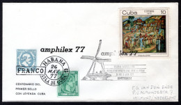 CUBA Yt. 1446 Amphilex 77 - Covers & Documents
