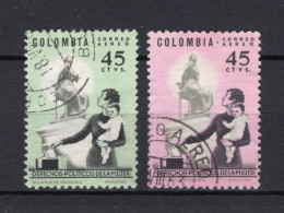 COLOMBIA Yt. PA431/432° Gestempeld Luchtpost 1963-1964 - Colombia