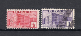COLOMBIA Yt. 334/335° Gestempeld 1940 - Colombie