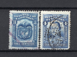 COLOMBIA Yt. 244/245° Gestempeld 1923-1926 - Kolumbien