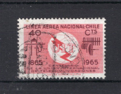 CHILI Yt. PA222° Gestempeld Luchtpost 1965 - Chili