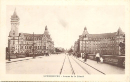Postcard Luxembourg Freedom Avenue - Other & Unclassified