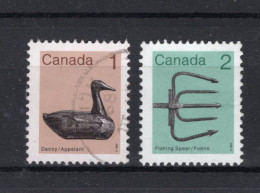 CANADA Yt. 818/819° Gestempeld 1982 - Gebraucht
