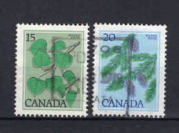 CANADA Yt. 637/638° Gestempeld 1977 - Oblitérés