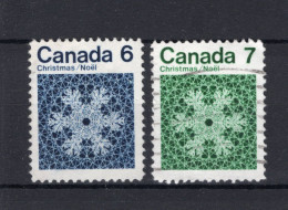CANADA Yt. 465/466° Gestempeld 1971 - Usados
