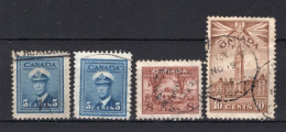 CANADA Yt. 211° Gestempeld 1943 - Usati
