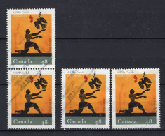 CANADA Yt. 1995° Gestempeld 4 St. 2003 - 1 - Used Stamps