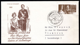 BRAZILIE Yt. 784 FDC 1965 - Lettres & Documents