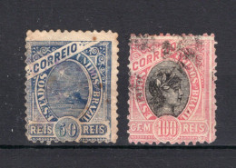 BRAZILIE Yt. 81/82° Gestempeld 1894-1904 - Usados