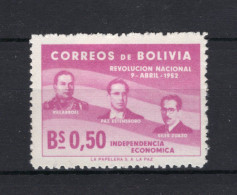 BOLIVIA Yt. 343 MH 1953 - Bolivia