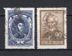 ARGENTINIE Yt. 869/870° Gestempeld 1970-1973 - Used Stamps