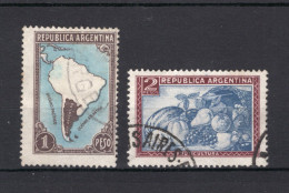 ARGENTINIE Yt. 454/455° Gestempeld 1945-1948 - Oblitérés