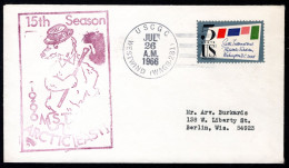 UNITED STATES Yt. 804 Brief 1966 - Cartas & Documentos
