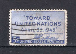 UNITED STATES Yt. 479° Gestempeld 1945 - Usados
