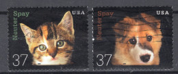 UNITED STATES Yt. 3383/3384° Gestempeld 2002 - Used Stamps