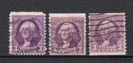 UNITED STATES Yt. 313/313b° Gestempeld 1932 - Used Stamps