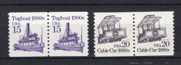 UNITED STATES Yt. 1839/1840 MNH 2 Stuks 1988 - Unused Stamps