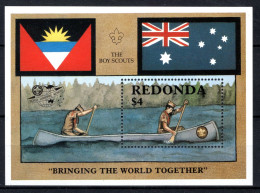 REDONDA Mi. BL45 MNH 1987 - Antigua Y Barbuda (1981-...)