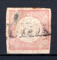 PERU Yt. 8° Gestempeld 1862 - Perù