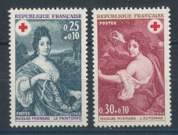 1580** Et 1581** Croix Rouge - Unused Stamps