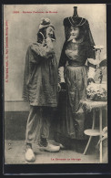 CPA Bresse, Anciens Costumes, Junges Paar In Französischer Tracht  - Zonder Classificatie