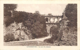 Postcard Luxembourg Castle Bridge - Sonstige & Ohne Zuordnung