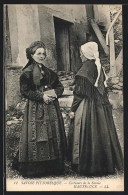 CPA Costumes De La Savoie, Hauteluce, Deux Femmes, Auvergne  - Ohne Zuordnung