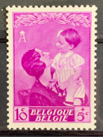 België, 1937, 447-V1, Postfris **, OBP 35€ - 1931-1960