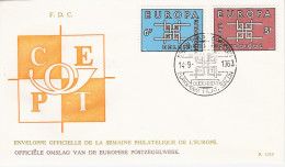 BELGIQUE BELGIE BELGIEN EUROPA CEPT 1963 EUROPEES SALON EUROPEEN OUDERGEM - 1963