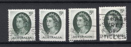 AUSTRALIA Yt. 290° Gestempeld 1963-1965 - Usados