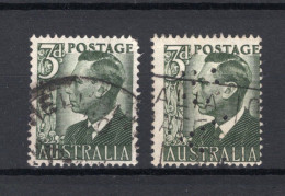 AUSTRALIA Yt. 173C° Gestempeld 1950-1952 - Usados