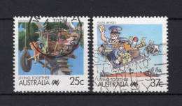 AUSTRALIA Yt. 1055/1056° Gestempeld 1988 - Usados
