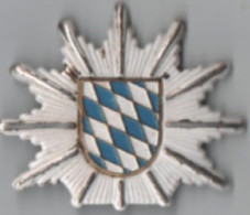 Insigne  Ancienne  Police De Bavière - Police