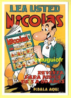PUBLICITÉ / REPRODUCTION D'ANCIENNES AFFICHES / COMICS : BANDES DESSINÉES NICOLAS / BD / ESPAGNE - Advertising