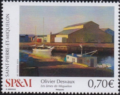 SP&M/St Pierre Et Miquelon 2024 CULTURE Art. Painting/ Les âmes De Miquelon - Fine Stamp MNH - Neufs