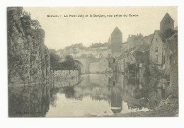 Cote D'or , Semur , Le Pont Joly Et Le Donjon , Vue Prise Du Caron - Semur