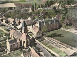 LA CELLE Les BORDES - CPSM : Eglise  - Vue Aérienne - Sonstige & Ohne Zuordnung
