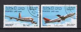 LAOS Yt. 713/714° Gestempeld 1986 - Laos