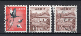 JAPAN Yt. 844A/845° Gestempeld 1966-1969 - Oblitérés