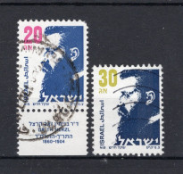 ISRAEL Yt. 964/965° Gestempeld 1986 - Oblitérés (avec Tabs)