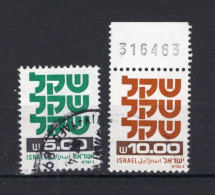 ISRAEL Yt. 783/784° Gestempeld 1980-1981 - Usados (con Tab)