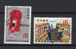 JAPAN Yt. 1006/1007° Gestempeld 1971 - Used Stamps