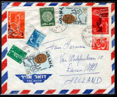 ISRAEL Brief 30-03-1958.  - Storia Postale