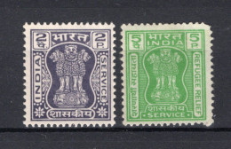 INDIA Yt. S35A/35B° Gestempeld Dienstzegel 1967-1974 - Sellos De Servicio