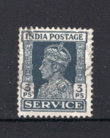 INDIA BR. Yt. S105° Gestempeld Dienstzegel 1939-1943 - 1936-47 King George VI